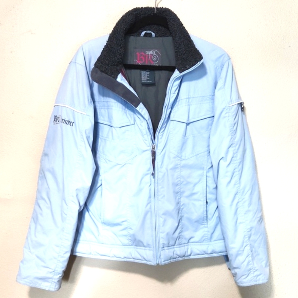 Betty Rides Trinket Sky Blue Women's Ski Jacket Size Medium - Picture 14 of 16